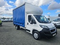 2021 ON 21 PLATE PEUGOT BOXER 335 L4 140BHP X LWB 2200CC CURTAIN SIDER ULEZ FREE