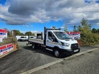 2023 ON 23 PLATE FORD TRANSIT 350LEADER 130BHP TDCI RWD LWB DROPSIDE PICKUP ULEZ