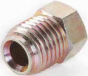 5 PIECES 5/16 STEEL Inverted Double Flare Brake Fuel Fitting PLUG 1/2-20 thread