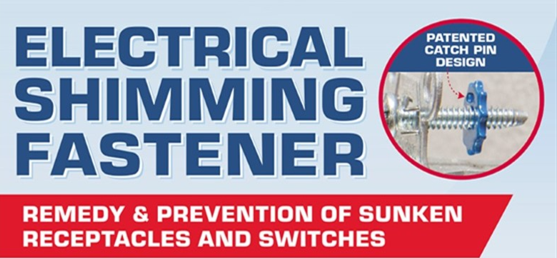 UniShim - Electrical Spacer Shim - 50pk