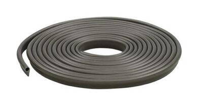 1/2''W x 1/4''H x 17' Long Vinyl Gasket Multipurpose Nail-On Vinyl Weather Strip