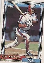 1992 Topps Micro - Dave Martinez #309