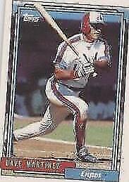 Topps Micro 1992 - Dave Martinez #309