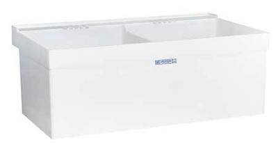 MUSTEE 27W ELMustee,UtilSink,Rec,24inx40inx14-3/8in 4ARZ4