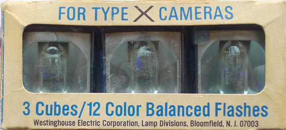 Vintage Westinghouse Magicubes Flash Cubes Type X Cameras 3 Pack