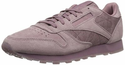 Reebok Cl Lthr Lace Womens Smoky Orchid Shoes Size 6.5 New