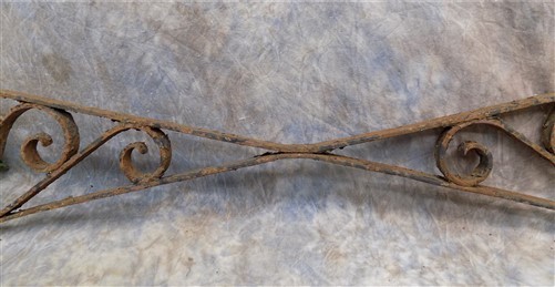 Cast Iron Bracket Sign Holder Hanger Architectural Salvage Gas Oil Vintage B