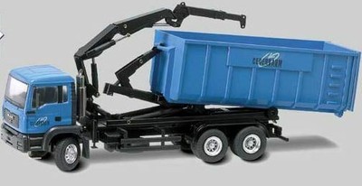 Conrad 66143 1:50 Cederbaum MAN TG-AL15 Roll-Off Container Truck