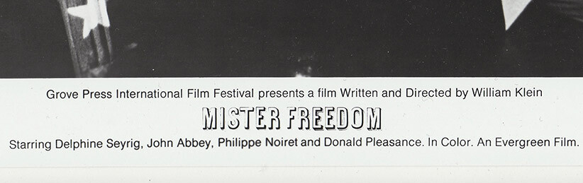 Original 1970 Mister Freedom, by William Klein View 2