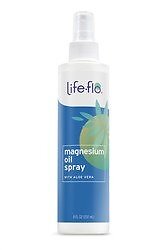 LifeFlo Магниевое масло со спреем Алоэ Вера, спрей на 8 унций