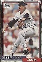 1992 Topps Micro - Dennis Lamp #653
