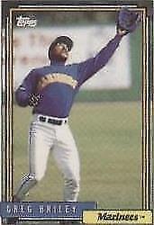 1992 Topps Micro - Greg Briley #502