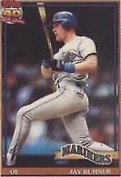 1991 Topps Micro - Jay Buhner #154