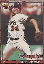 1991 Topps Micro - Bryan Harvey #153