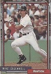 1992 Topps Micro - Mike Greenwell #113