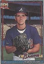 1991 Topps Micro - Marty Clary #582