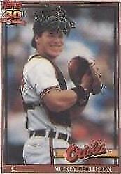 1991 Topps Micro - Mickey Tettleton #385