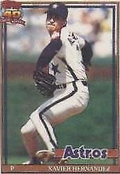 1991 Topps Micro - Xavier Hernandez #194