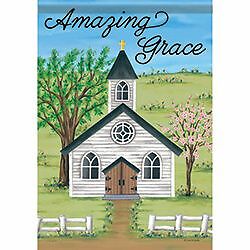 Amazing Grace Church Garden Flag 12.5