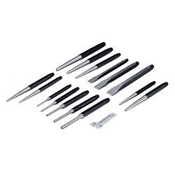 OTC 4600 Punch and Chisel Set - 16 Piece