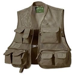 Vintage 1980s 90s Orvis Fishing Utility Vest Men's Large Made In