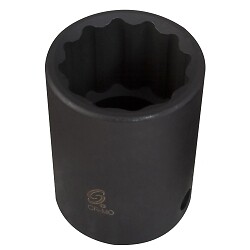 Sunex Tools 221ZM 1/2'' Drive, 12 Pt. Impact Socket, 21mm