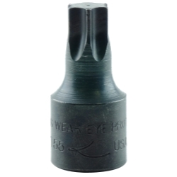 K Tool International KTI-22655 3/8'' Drive Alloy Steel Internal Torx Socket, T-55