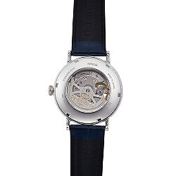 Pre-owned Orient Star Rk-av0003s White Classic Semi Skeleton Men's Watch In Box