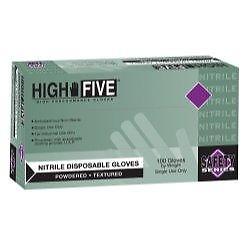 Microflex MFXN243 Nitrile Lightly Powdered blue ind grade glv size L