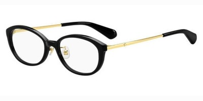 Kate Spade Eyeglasses Frames For Women's Oval Black and Metal