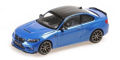 1/43 BMW M2 CS G42 Blue W/ Gold Wheels 2020 Diecast Car by