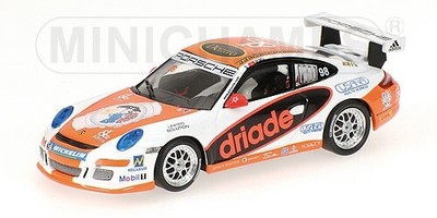 Porsche 911 gt3 cup p. ma carrera asia macau 2007 1/43 modellismo