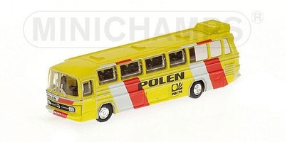 Bus mercedes benz o302 nazionale polen 1974 1/160 modellismo