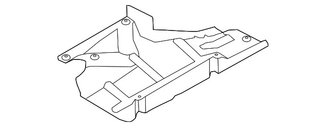 Genuine Ford Side Shield DG9Z-5411779-A