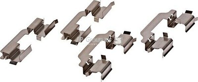 JP GROUP Scheibenbremsbelag Zubehörsatz Für RENAULT BMW NISSAN III 4154210191