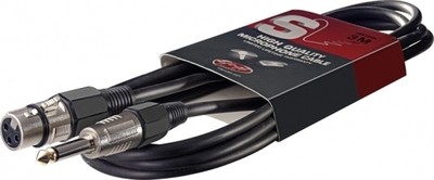 Stagg 10' 3 m/10 ft. Deluxe MIC cable - XLR / Phone, SMC3XP