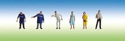 FALLER HO SCALE 1:87 GAS STATION PERSONNEL 6 BN 151070