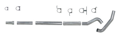 Diamond Eye KIT For 5in CB MFLR RPLCMENT PIPE SGL AL: 94-97 FORD 7.3L F250/F350