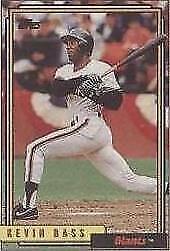 1992 Topps Micro - Kevin Bass #513