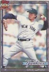 1991 Topps Micro - Dave LaPoint #484