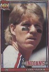 1991 Topps Micro - Cory Snyder #323