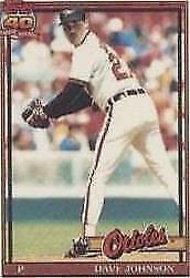 1991 Topps Micro - Dave Johnson #163