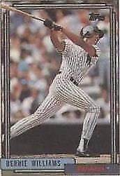 1992 Topps Micro - Bernie Williams #374
