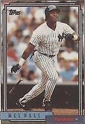 1992 Topps Micro - Mel Hall #223