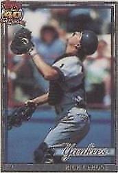 1991 Topps Micro - Rick Cerone #237