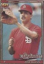 1991 Topps Micro - Jose De Leon #711