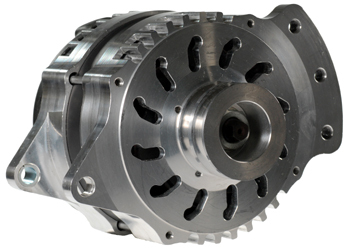 250 Amp Custom Billet Aluminum Hi Output Alternator for Chrysler Dodge Mopar