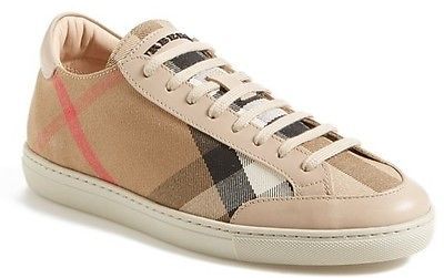 Кожаная спортивная обувь для женщин Burberry