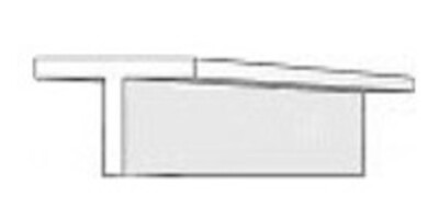Evergreen .035 T Shape Strip Styrene 4pk - #761