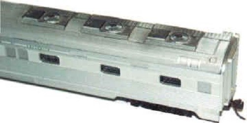Roof insert for single LIMA HGM power van Ghan Southern Aurora Indian Pacific